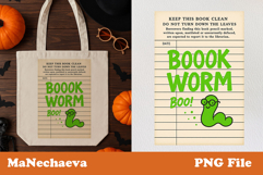 Halloween Library Card Clipart Bundle | Spooky Book Lover PN Product Image 10