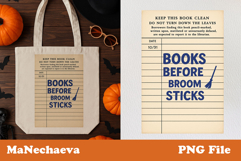 Halloween Library Card Clipart Bundle | Spooky Book Lover PN Product Image 12