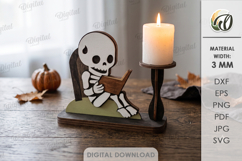 Halloween Light Stands Bundle Laser Cut. Candle Holder SVG Product Image 7