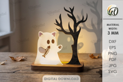 Halloween Light Stands Bundle Laser Cut. Candle Holder SVG Product Image 11
