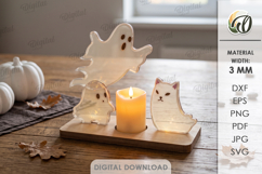 Halloween Light Stands Bundle Laser Cut. Candle Holder SVG Product Image 13