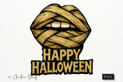 Monster Lips Halloween PNG Product Image 4