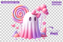 halloween lollipop ghost png, ghost with candy clipart, cute halloween sublimation, trick or treat ghost png, kawaii halloween ghost art, halloween sublimation clipart, spooky candy ghost design, halloween sweet ghost png, halloween ghost clipart, candy h