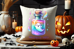 halloween magic potion bottle ghost png, halloween ghost with potion clipart, kawaii ghost potion design, spooky cute ghost printable, halloween witch ghost artwork, ghost with potion bottle sublimation, halloween potion ghost png, magical halloween ghost