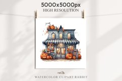 Halloween Magic Shop Storefront Clipart PNG Scrapbooking Art Tale Image Watercolor Transparent Print illustration sublimation creepy printable digital watercolor halloween bakery stand, Magic Shop clipart, sublimation nursery, Creepy Witch, storefront