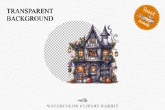 Halloween Magic Shop Storefront Clipart PNG Scrapbooking Art Tale Image Watercolor Transparent Print illustration sublimation creepy printable digital watercolor halloween bakery stand, Magic Shop clipart, sublimation nursery, Creepy Witch, storefront