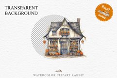 Halloween Magic Shop Storefront Clipart PNG Scrapbooking Art Tale Image Watercolor Transparent Print illustration sublimation creepy printable digital watercolor halloween bakery stand, Magic Shop clipart, sublimation nursery, Creepy Witch, storefront