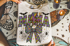 Halloween Mama ,PNG, Spooky Mama PNG, Mom Halloween, Pumpkin Product Image 4