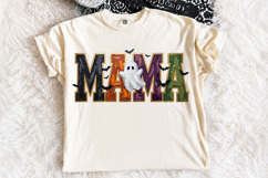 Halloween Mama Png, Checkered Ghost Design Product Image 2