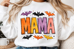 Halloween Mama PNG, Spooky Mom Sublimation Design Product Image 2