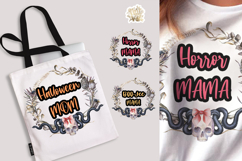 Boo-jee mama PNG, spooky mama clipart, Halloween mom design Product Image 4