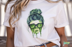 Halloween Messy Bun Product Image 5
