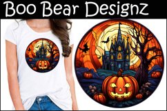 Stain Glass Halloween Sublimation design Product Image 1