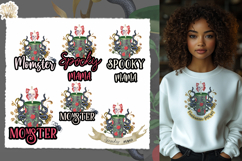 Momster PNG | Spooky Mama Clipart | Halloween Mom Design Product Image 4