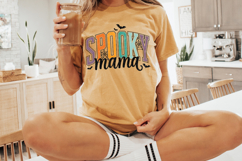 spooky season mom png for handmade shirts