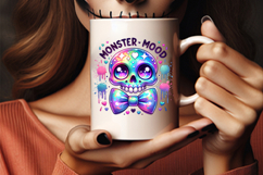 halloween monster mood cute ghost png, halloween ghost sublimation design, kawaii ghost monster mood clipart, cute halloween ghost printable, halloween ghost digital design, spooky ghost halloween png, monster mood halloween artwork, halloween ghost décor