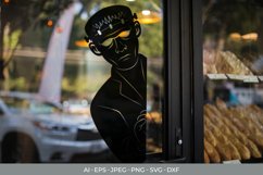 Halloween Frankenstein Cutting Sticker SVG Product Image 1