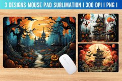 Halloween Mouse Pad Sublimation PNG I Mouse Pad Product Image 1