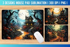 Halloween Mouse Pad Sublimation PNG I Mouse Pad Product Image 1