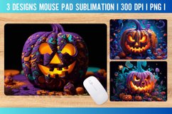 Halloween Mouse Pad Sublimation PNG I Mouse Pad Product Image 1