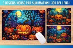 Halloween Mouse Pad Sublimation PNG I Mouse Pad Product Image 1