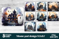 Mouse pad PNG bundle | Halloween mousepad sublimation
