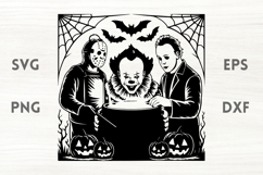 Halloween Villains SVG Product Image 1