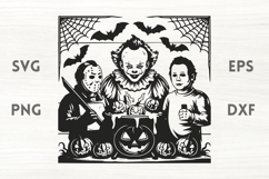 Halloween Villains Pumpkins SVG Product Image 1