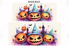 Halloween Mug Wrap Sublimation Designs, Halloween Tree Mug, Halloween Png