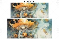 Halloween Mug Wrap Sublimation Designs, 3d Mug, Halloween Png