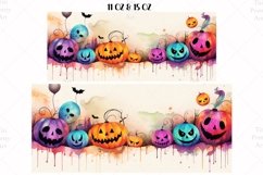 Halloween Mug Wrap Sublimation Designs, Halloween Tree Mug, Halloween Png