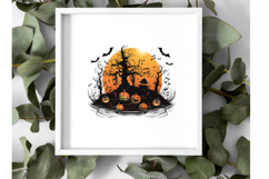 Halloween Music Clipart Bundle - 10 Abstract Music Notes PNG Product Image 3