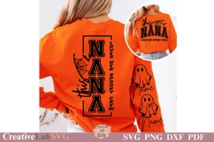 This Nana Loves Her Spooky Crew, Nana Halloween, Nana SVG Product Image 1