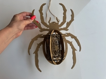 Spider Lantern Set of 4 Halloween Lamp with Creepy Designs Product Image 22