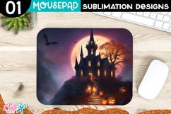 Halloween Night Mouse pad Sublimation Design PNG