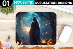 Halloween Night Mouse pad Sublimation Design PNG
