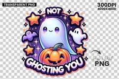 halloween not ghosting you png, not ghosting you ghost pumpkin clipart, funny halloween relationship saying, ghost pumpkin not ghosting design, cute spooky ghost printable, halloween ghost pun png, pastel ghost pumpkin humor art, not ghosting you hallowee
