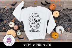Halloween number one Pumpkin jack o lantern kawaii clipart Product Image 2