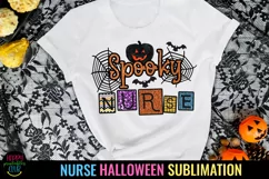  Spooky Halloween Nurse I Nurse Halloween Sublimation