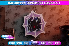 Halloween Ornament Laser Cut Bundle | Halloween Laser Cut Product Image 11