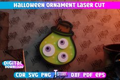 Halloween Ornament Laser Cut Bundle | Halloween Laser Cut Product Image 3