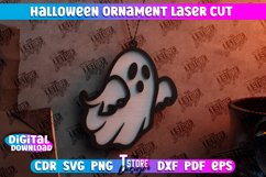 Halloween Ornament Laser Cut Bundle | Halloween Laser Cut Product Image 4