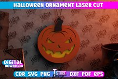 Halloween Ornament Laser Cut Bundle | Halloween Laser Cut Product Image 8