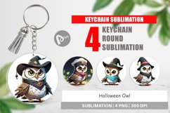 Keychain Halloween Owl Product Image 1