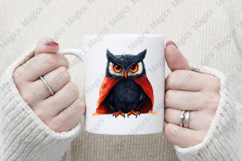 Halloween Owl | Halloween Sublimation Designs Product Image 4