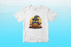 Cute Halloween owl Clipart Bundle - 10 transparent PNGs Product Image 6