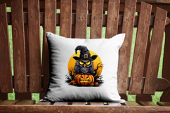 Cute Halloween owl Clipart Bundle - 10 transparent PNGs Product Image 9