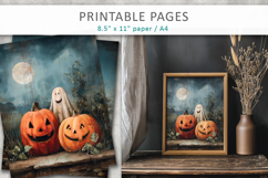 halloween junk journal, halloween paper Product Image 6