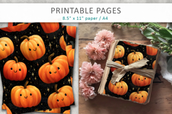 halloween junk journal, halloween backgrounds Product Image 4