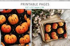 halloween junk journal, halloween backgrounds Product Image 5